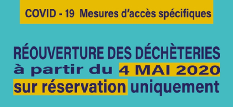 Déchèterie : merci de prendre RDV !?